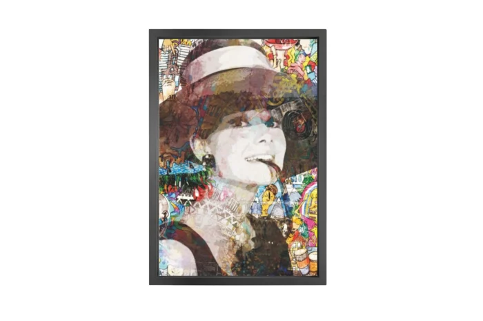 Canvas med sort ramme 80x120cm. Flere motiver - Bilde 4