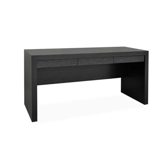 London Skrivepult 160cm. Sort Eik