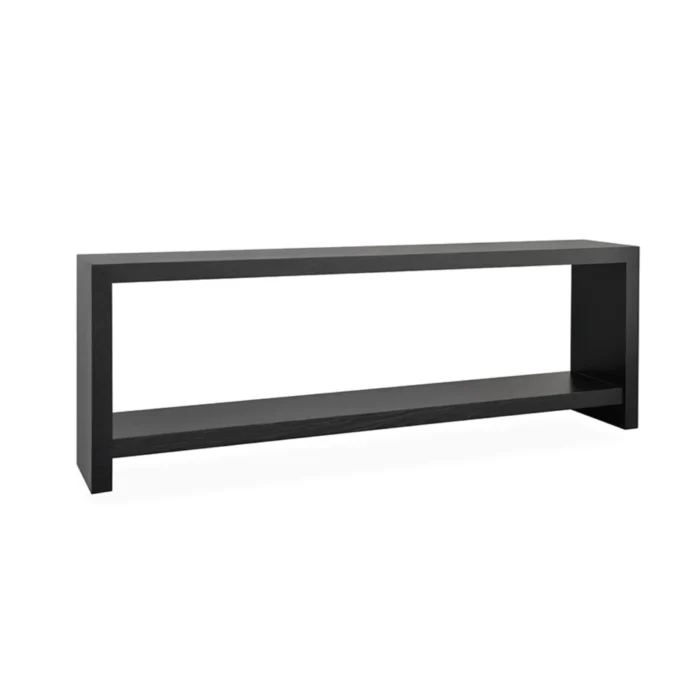 London Konsollbord 200cm. Sort Eik