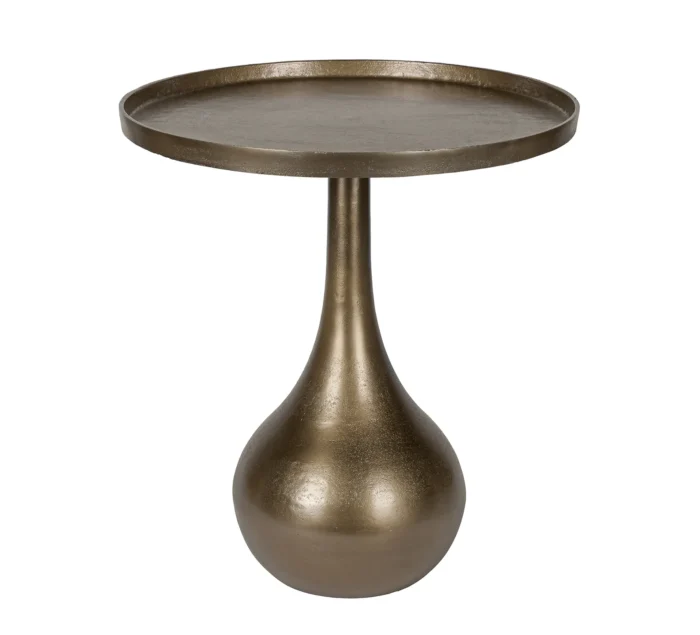 Chelsea sidebord Ø:51 H:53. Bronze metall
