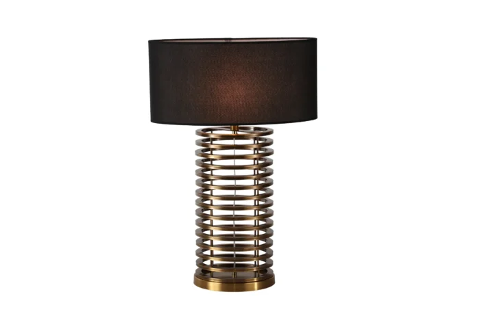 Milano Gold bordlampegull H75cm