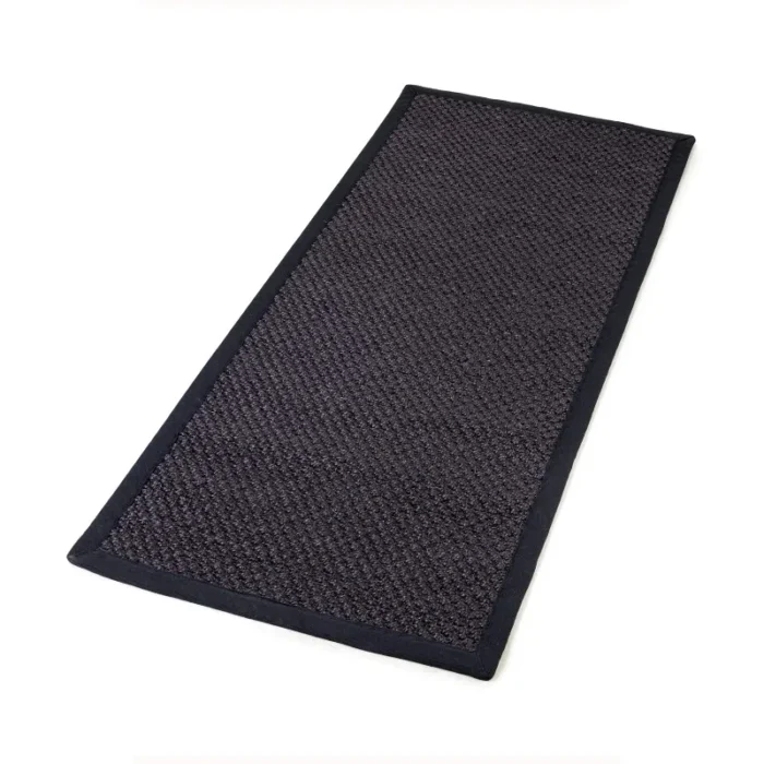 Sisalteppe teppeløper 80x200cm. Black