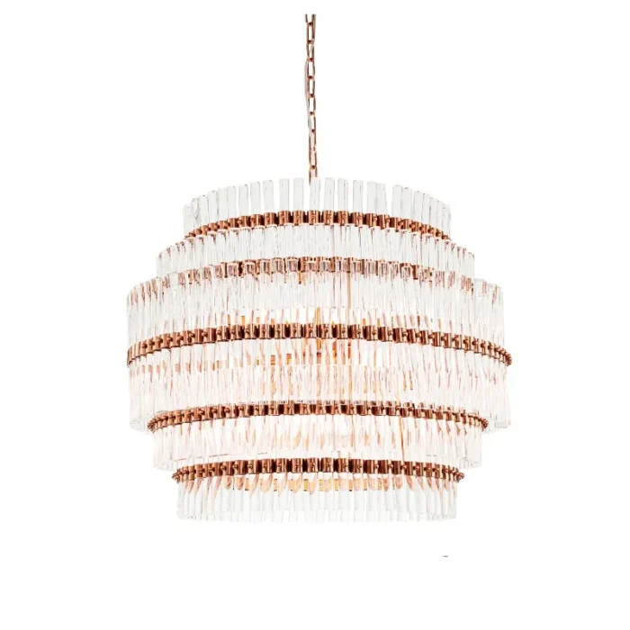 San Marco taklampe Ø75 H57 9 lys Glass. Flere farger