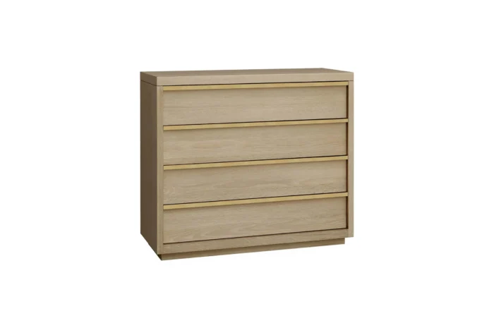 Fremont kommode 120cm Natur/Sort/Muskat