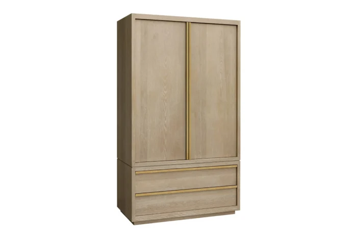 Fremont garderobeskap 120cm. Natur Eik