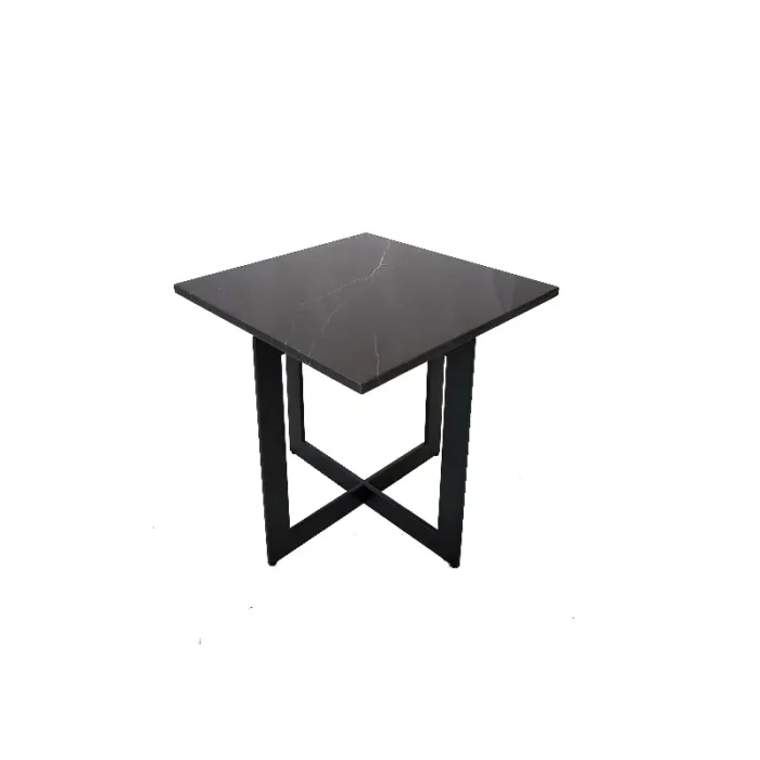 Alexandria sidebord B:50 D:50 H:51. Marmor - Bilde 2