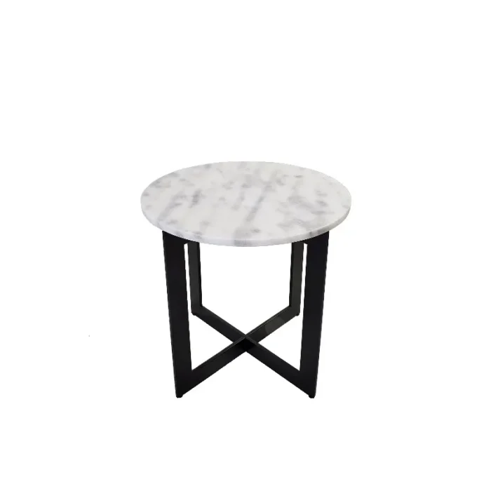 Alexandria sidebord Ø:50 H:51. Marmor - Bilde 2