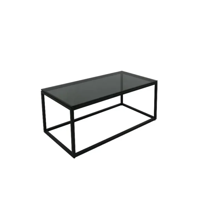 Oceanside sidebord B:94  D:50 H:40. Finert Eik/Glass - Bilde 2