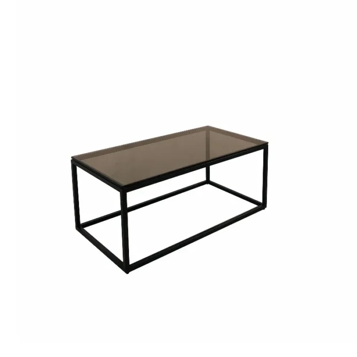 Oceanside sidebord B:94  D:50 H:40. Finert Eik/Glass - Bilde 4