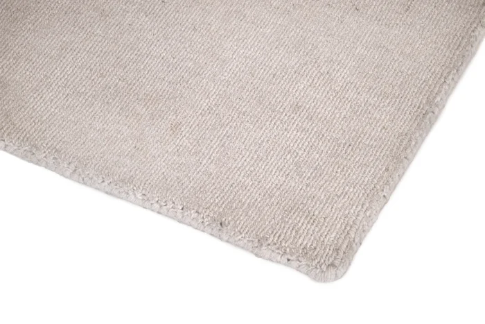 Logan håndvevd teppeløper i ull 80x300cm. Ivory