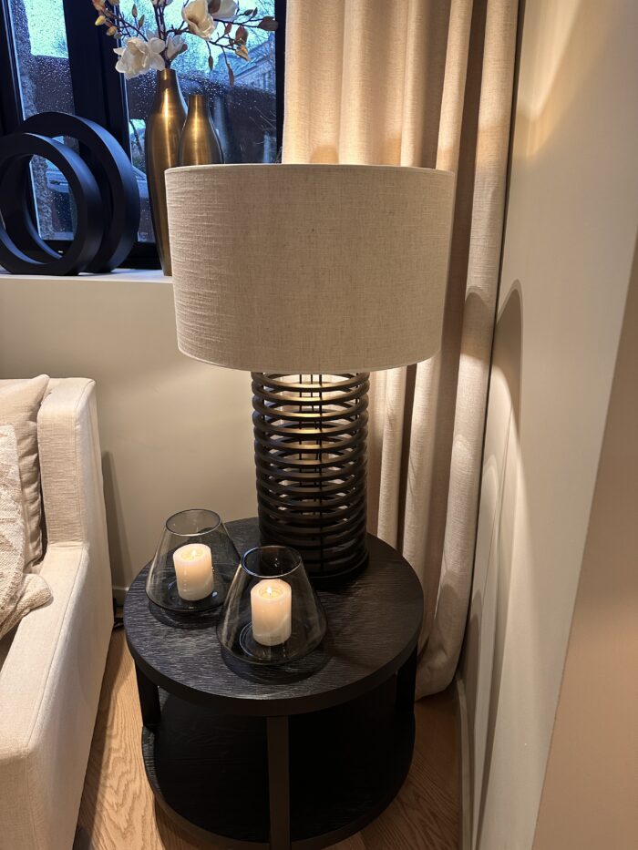 Milano Gold bordlampegull H75cm - Bilde 2