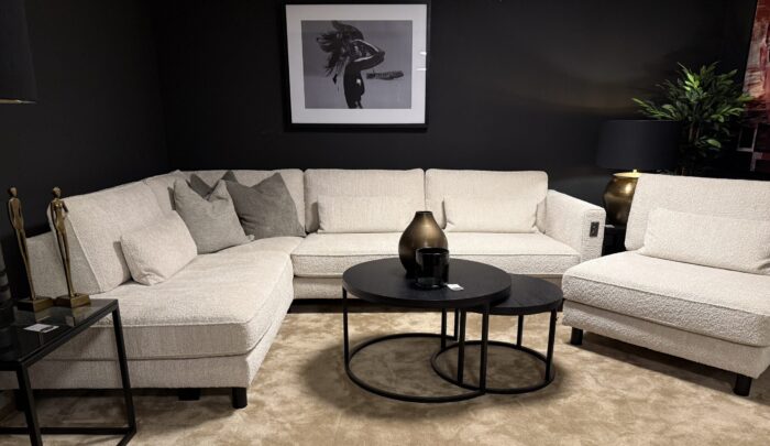 Scapa - Nelson hjørnesofa med åpen ende. Mange tekstiler/farger