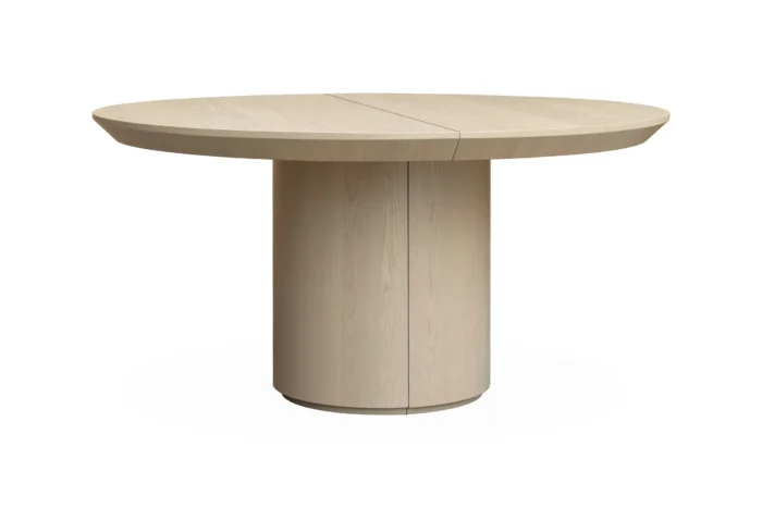 Kyto spisebord Ø:150cm. White wash